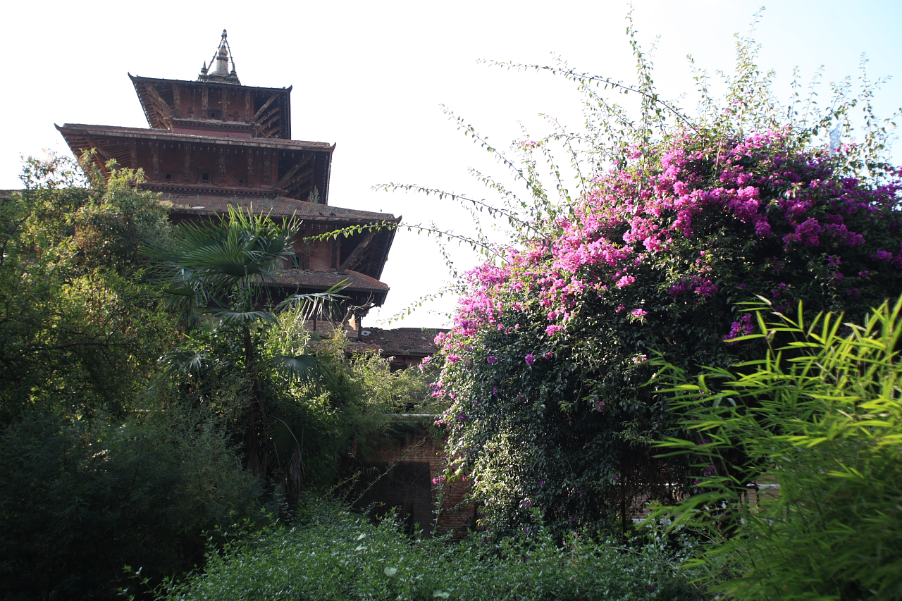 Palace Courtyard in Durbar Square in Patan