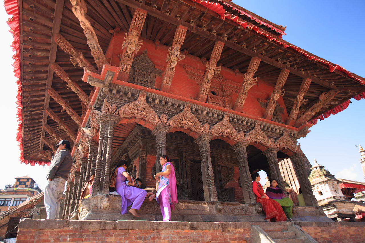 Vishwanath Temple in Durbar Square in Patan