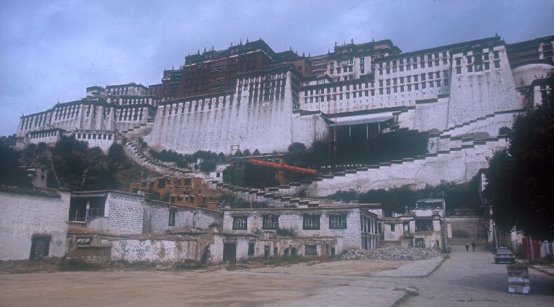 The Potala, in Lhasa, Tibet