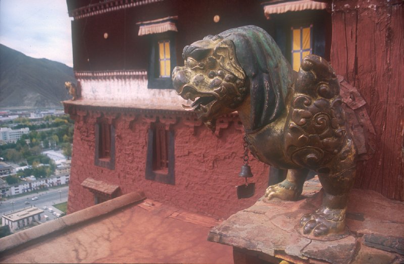 The Potala, in Lhasa, Tibet