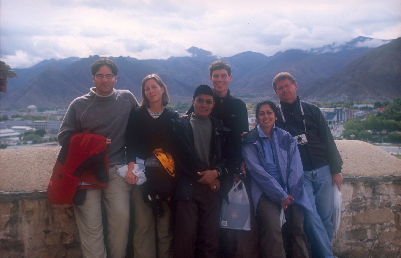 The Potala, in Lhasa, Tibet