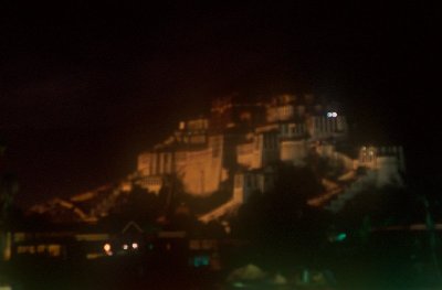The Potala, in Lhasa, Tibet