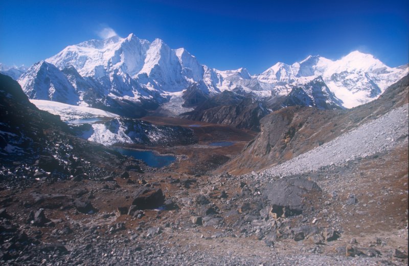 Cross Langma La to Lhatse
